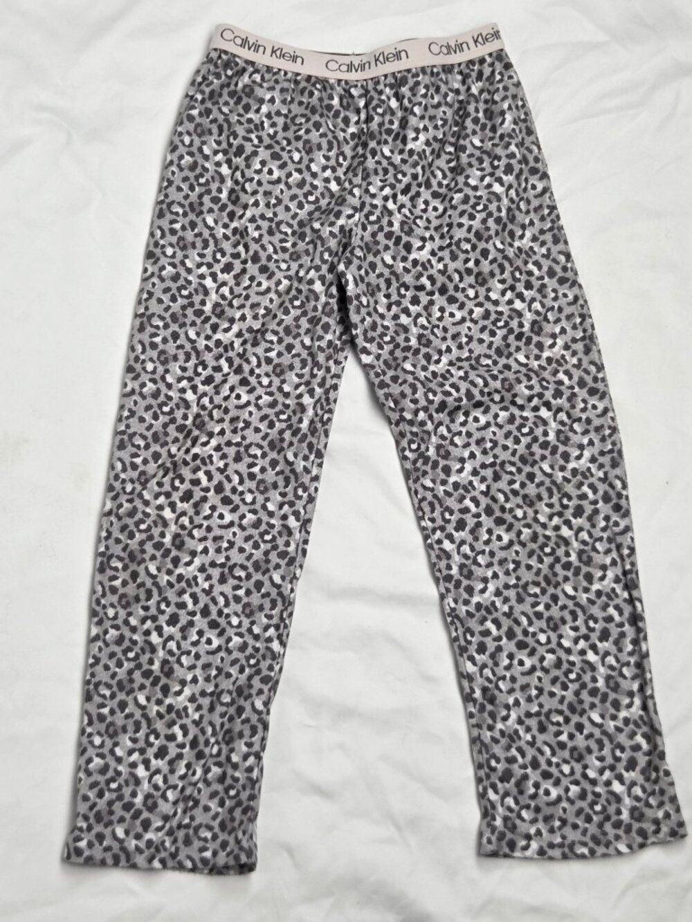 Leopard Pants Size 6 Calvin Klein Girls Sleepwear